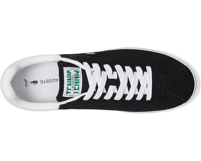 Кроссовки Lacoste Baseshot из замши с круглым носком