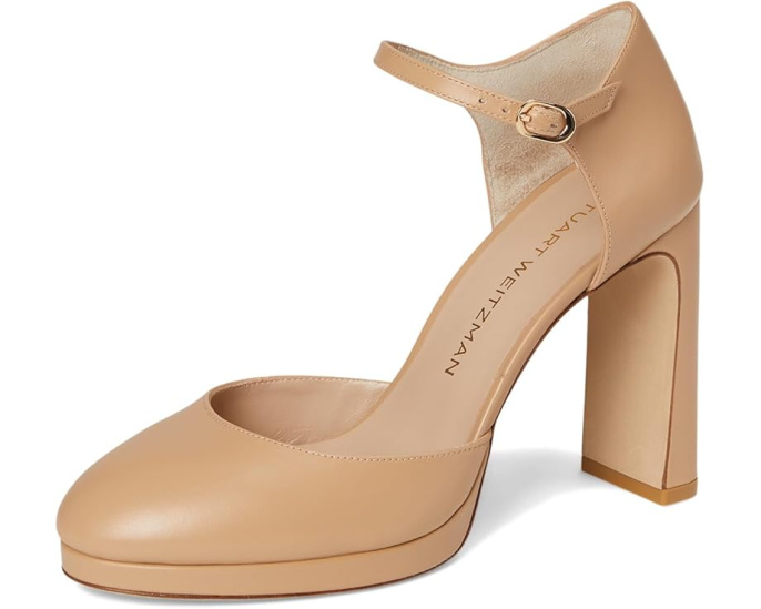 Туфли Babette Platform Pump Stuart Weitzman на платформе с ремешком