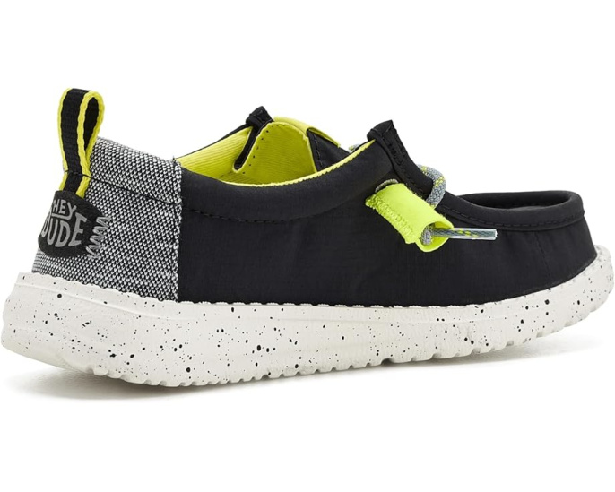 Hey Dude Kids Wally Mini Ripstop с верхом из рипстопа и технологией Flex & Fold