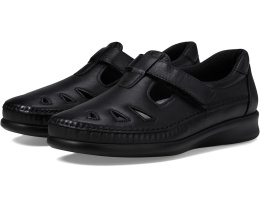 Лоферы SAS Roamer T-Strap Comfort с широкой колодкой и стелькой CoolStep