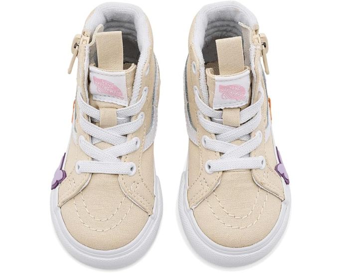 Детские кроссовки Vans Kids SK8-Hi Reissue Zip Butterfly с молнией