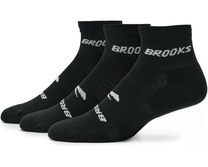 Носки для бега Brooks Run-In Quarter 3 пары с анатомической пяткой