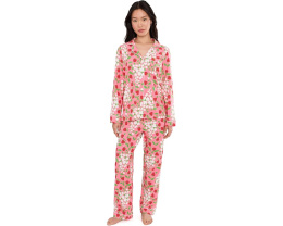 Комплект пижамы Bedhead PJs Classic с длинными рукавами из хлопкового трикотажа