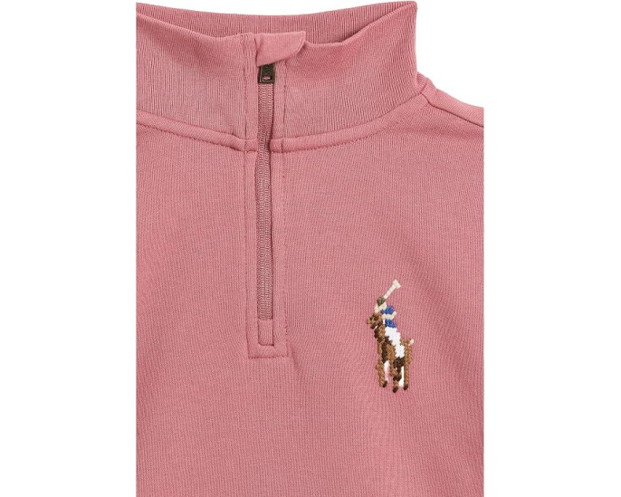 3/4 Zip Fleece Pullover (Toddler/Little Kid)