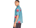 Рубашка AllSaints Fleur Fazed с коротким рукавом и воротником