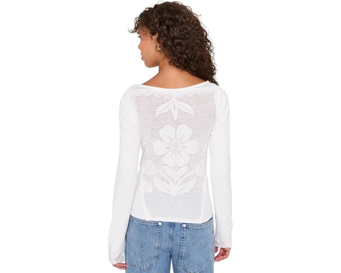 Топ Free People Delilah с длинным рукавом