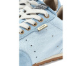 Кроссовки AllSaints Liam Low Top с эффектом денима