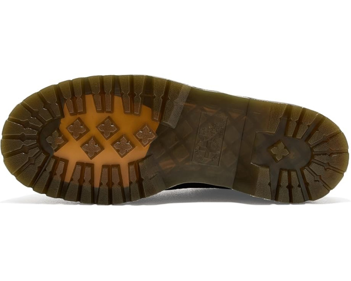Ботинки Dr. Martens Lowell из кожи Crazy Horse черные