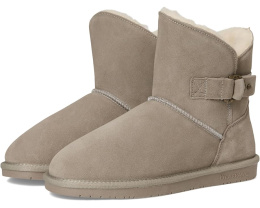 Зимние угги Bearpaw Steph из замши с подкладкой из шерсти и декоративной пряжкой