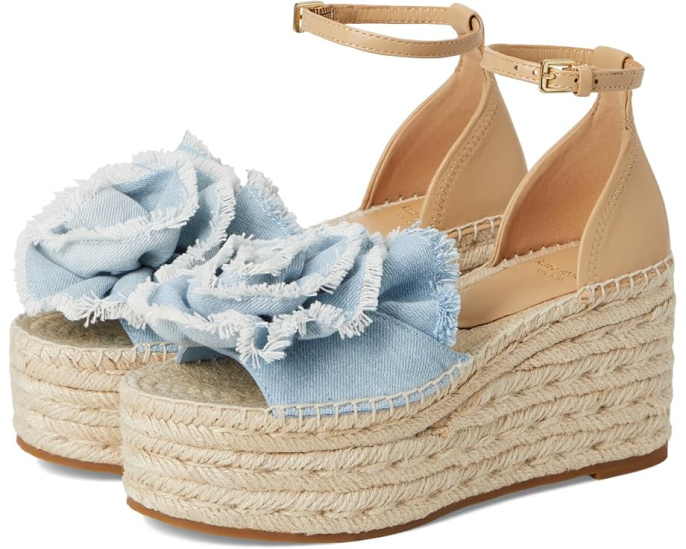 Босоножки Flourish Denim Espadrille Wedge от Kate Spade New York