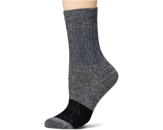 Носки Smartwool Everyday Color-Block Cable Crew с цветными блоками и косой резинкой