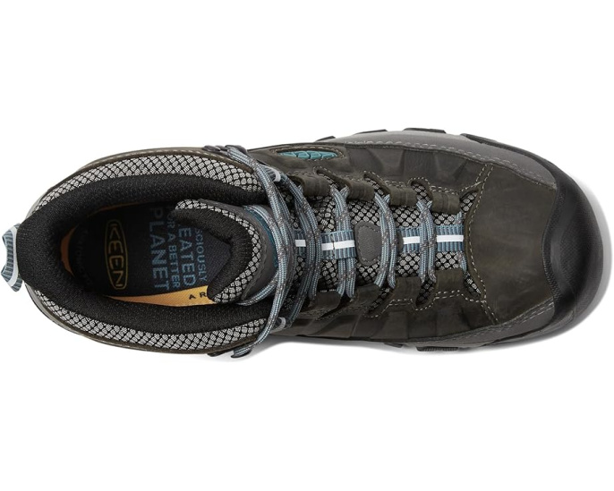 KEEN Targhee III Mid Waterproof треккинговые ботинки Magnet Atlantic Blue