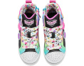 Skechers Twi-lites 2.0 светящиеся кроссовки с блестками Black Multi