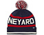 Вязаная шапка Vineyard Vines Text Logo Pom Beanie с помпоном