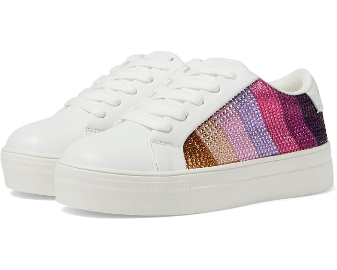 Кроссовки Mini Laney Crystal Stripe с кристаллами и разноцветными полосками