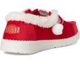 Кроссовки Hey Dude Wendy Mrs Claus слип-он с эластичными шнурками и округлым носком