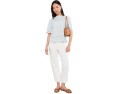 Топ Madewell Embroidered Pintuck High-Neck с вышивкой