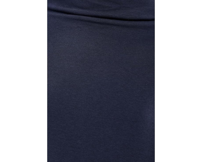 Cozy Brushed Terry Hug Funnel Neck Top