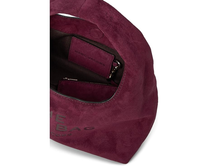 Мини-сумка Marc Jacobs из замши с магнитной застежкой