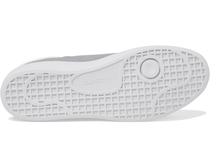 Кроссовки Lacoste Baseshot из замши с контрастной подошвой