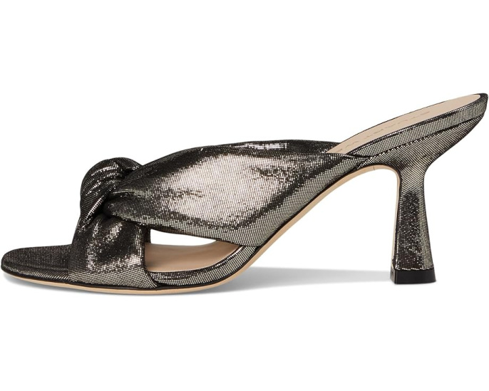 Босоножки Soplaya Slide 75 Stuart Weitzman на шпильке с узлом