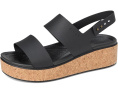 Сандалии Crocs Brooklyn Cork Low Wedge на пробковой платформе