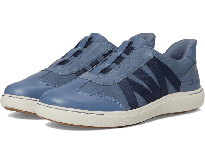 Кроссовки Clarks Nalle Tess из дышащей ткани с эластичными шнурками