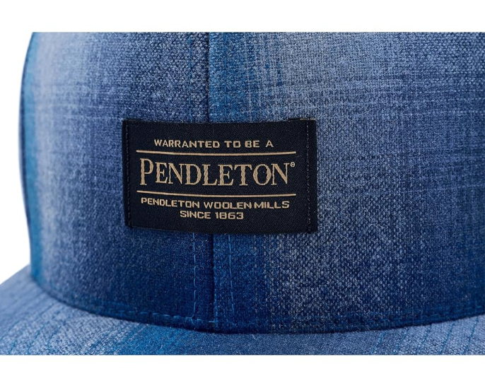 Plaid Flat Brim Hat