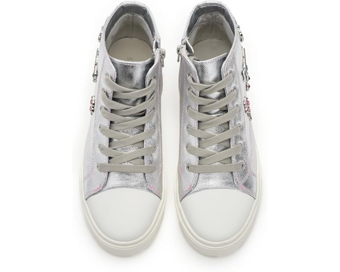 Детские кроссовки Steve Madden Kids Joycee на платформе с нашивками