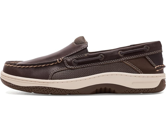 Sperry кроссовки Billfish SO с коричневой кожей