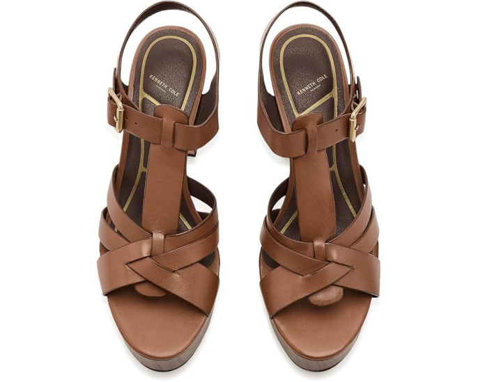 Сандалии Kenneth Cole New York Lotus на платформе
