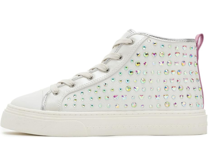 Детские кроссовки Steve Madden Kids Laurisa с высоким верхом и стразами