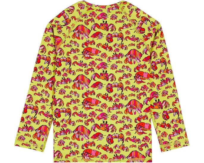 Рашгард Vilebrequin Kids Swim Jersey Stretch Hermit Crabs с принтом раков-отшельников