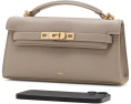 Сумка Noor Top Handle Bag JW PEI с тиснением под крокодила