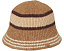 Шапка-бини UGG Brushed Bucket Hat с отделкой в полоску