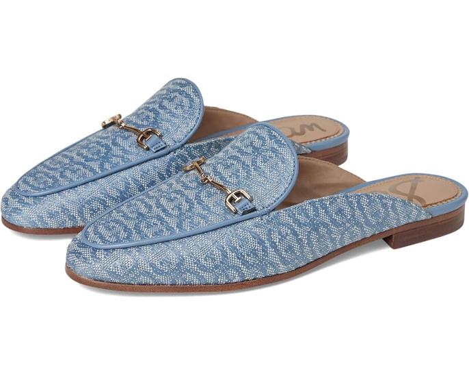 Мюли Sam Edelman Linnie с металлическим декором и квадратным каблуком
