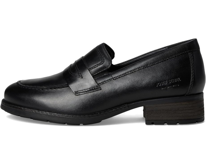 Лоферы Josef Seibel Kate 02 на устойчивом каблуке с эластичной вставкой