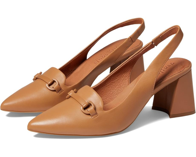 Туфли Gentle Souls by Kenneth Cole Dionne Sling с квадратным каблуком