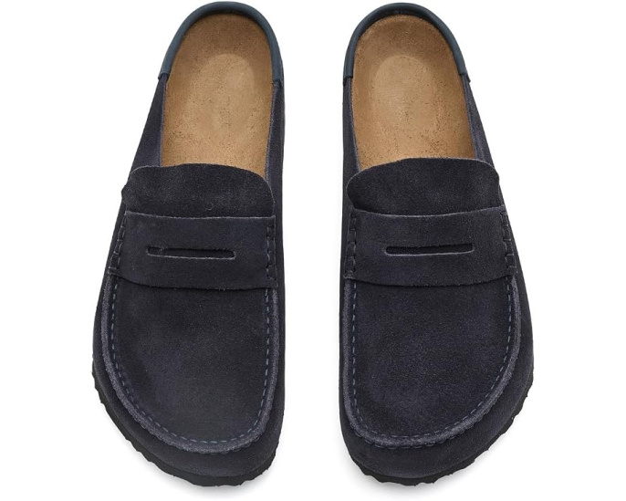 Birkenstock Naples Wrapped Clog замшевые сандалии