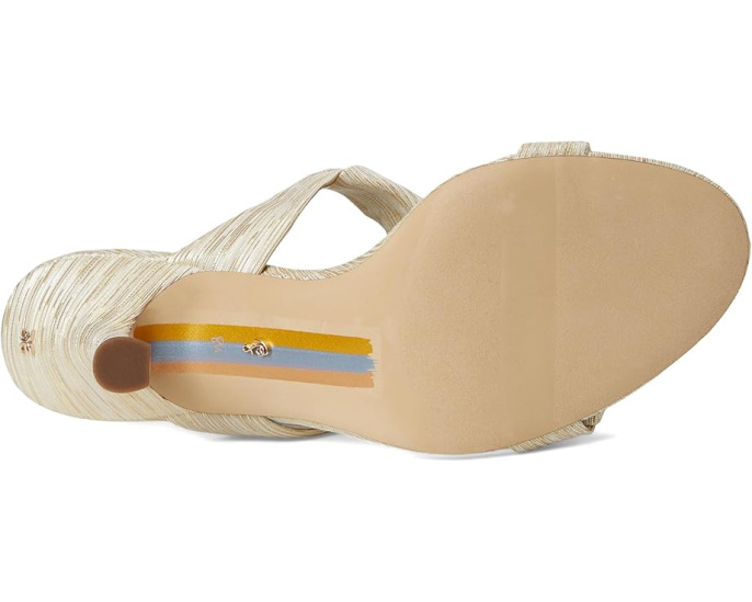Сандалии Sam Edelman Jasmine с регулируемым ремешком на щиколотке и высотой каблука 8.89 см