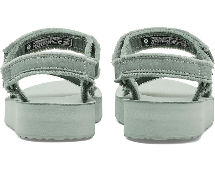 Сандалии Teva Midform Universal Canvas на платформе с застежкой на липучке