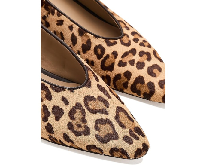 Francesca Leopard-Print Haircalf Pumps