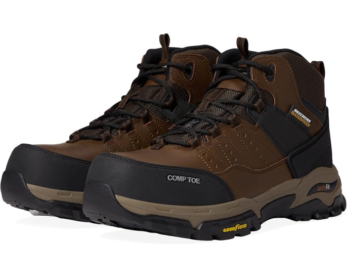 Рабочие ботинки Skechers Arch Fit Tarver Comp Toe с композитным носком