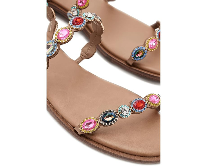 Сандалии Steve Madden Tawnie с разноцветными камнями
