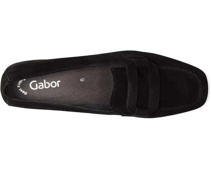 Туфли Gabor 75.261.17 на низком каблуке с квадратным носком