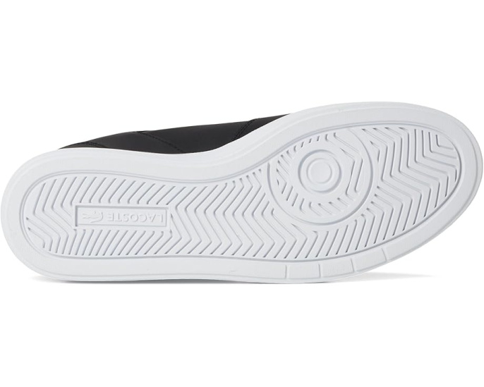 Кроссовки T-base из кожи с вышитым крокодилом Lacoste
