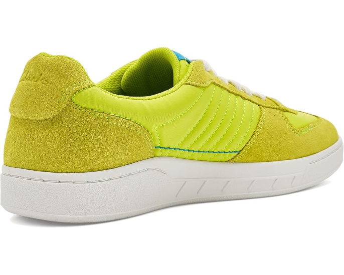 Кеды Clarks Craft Rally Ace из замши Pale Lime