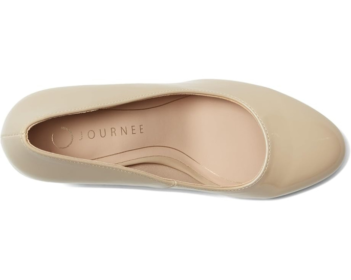 Туфли Journee Collection Seraphina на устойчивом каблуке с круглым носком