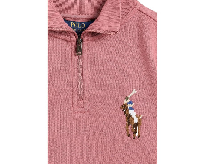 3/4 Zip Fleece Pullover (Big Kid)
