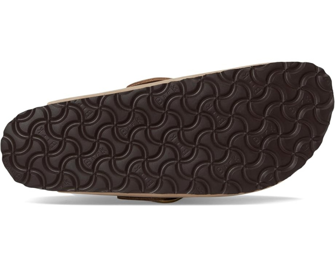 Клоги Birkenstock Boston Big Buckle из нубука с пробковой стелькой
